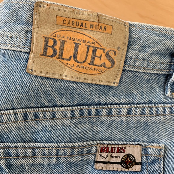 High waisted straight leg jeans w ladder side detail - Picture 4 of 8